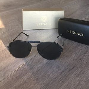 Versace VE2167Q Aviator Sunglasses